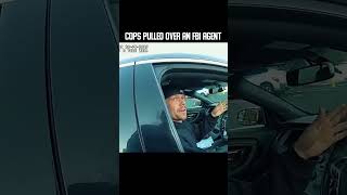 Cops pulled over an FBI agent cop police fbi traffic law car arrested comedy [upl. by Treborsemaj]