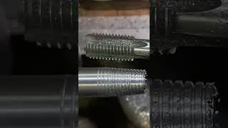 Manual screw forming process for metal blanks machine lathe cnc [upl. by Raleigh]