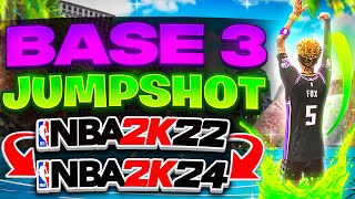 JUMPSHOT 3 FROM 2K22 IS BACK BEST JUMPSHOT IN 2K24 HUGE GREEN WINDOW [upl. by Melan]