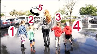 SHOPPING WITH 5 KIDS [upl. by Gastineau]