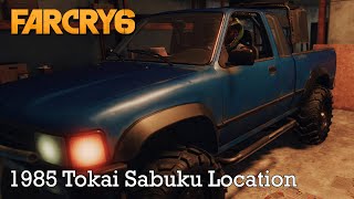 1985 Tokai Sabuku Location  BEST default CarRide  Far Cry 6 Guide in 4K [upl. by Mathe]