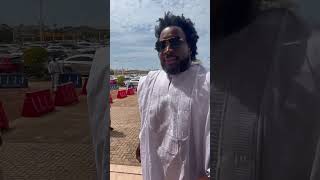 Arrival of Sonnie Badu at the Funeral rites of the late KODA [upl. by Ahsias494]