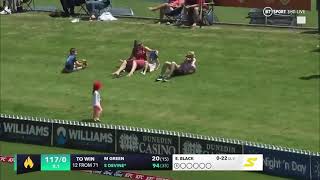 Sophie Devines Century  T20  Ball Hit The Kid Sophie Showed Concern  Wins Hearts ❤️❤️  BTSport [upl. by Einallem286]