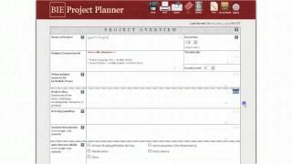 BIEs Project Planner Tutorial [upl. by Edwin944]