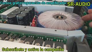 cursos gratis Reparación de amplificadores de audio profesional fallas comunes y solución [upl. by Ahsaet]