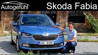 Skoda Fabia FULL REVIEW Facelift 2019 Estate Combi vs Hatch new neu  Autogefühl [upl. by Joan]