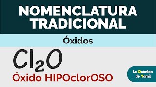 Nomenclatura Tradicional Hipooso oso ico perico  Óxidos [upl. by Nosral514]