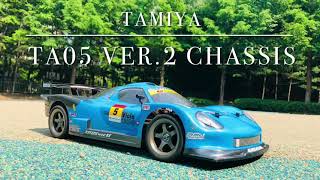 TAMIYA TA05 SHAKEN 408R Mach GOGOGO TA05 ver2 chassis [upl. by Remle]