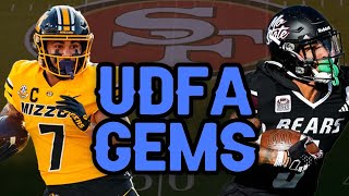 Scouting 49ers UDFA ✨GEMS✨ w Emory Hunt [upl. by Silvan]