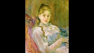 Berthe Morisot 3 1841 1895 Impressionisme Muziek Hungarian Rhapsody 2 Liszt [upl. by Photima395]