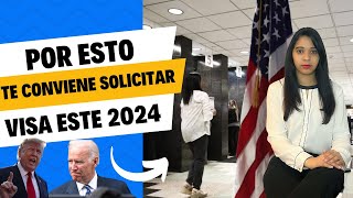 Por que deberías solicitar la visa americana este 2024 [upl. by Ykcul784]