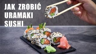 Jak zrobić sushi uramaki  RobimySushicom [upl. by Hanako]