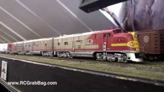 Broadway Limited E6 Santa Fe and Walthers Super Chief [upl. by Woermer657]