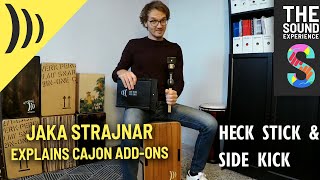 Cajon Addons  HeckampSide Kick Cabasa Buzz Board german subtitles [upl. by Caneghem]