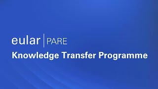 EULAR PARE Knowledge Transfer Programme KTP [upl. by Yurt]