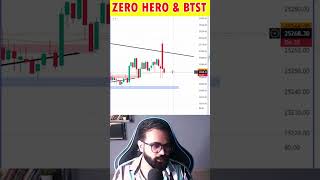 Zero Hero Trade  BTST  Live Trade daily  livetrading bhatitrade [upl. by Jsandye]