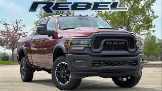 2024 Ram 2500 Rebel 64L HEMI V8  POV Review and Driving Impressions 3D Binaural Audio [upl. by Jess]