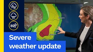 Severe Weather Update 29 Nov 2024 Severe weather to increase for southeast into the weekend [upl. by Atekram]