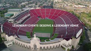 Host Your Next Event at the Los Angeles Memorial Coliseum [upl. by Catton443]