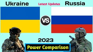 Ukraine vs Russia military power comparison 2023  Russia vs Ukraine military power 2023 [upl. by Atnohsal]