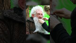 Balins FUNNY beard issues Behind the Scenes of the Hobbit set [upl. by Aciruam]