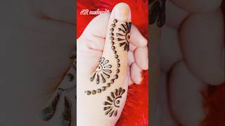 Finger Mehndi Design🤩shorts ARmehendi youtubeshorts [upl. by Luther789]