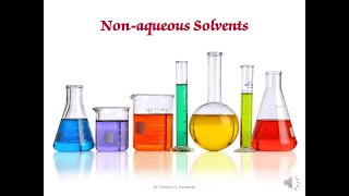 NON AQUEOUS SOLVENTS [upl. by Nairahcaz]