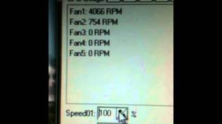 100 fan speed with SpeedFan 4444299 rpm [upl. by Thomasina]