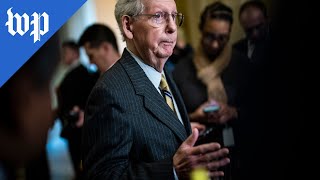 McConnell points to his wife after Trump immigrant rhetoric [upl. by Ahsahtan]