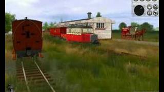 Railcar No7 on the Ballyshannon branch line [upl. by Anemix]