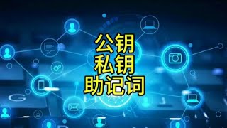 💹区块链小常识♛公钥、私钥、助记词三者之间的关系💹WEB30🔨⛑️🔨 [upl. by Chon]