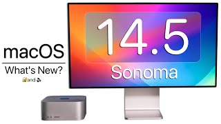 macOS 145 Sonoma is Out  Whats New [upl. by Aicemed]