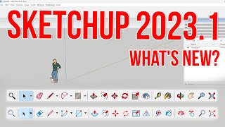 New Features in SketchUp 20231  Whats New [upl. by Naryt]