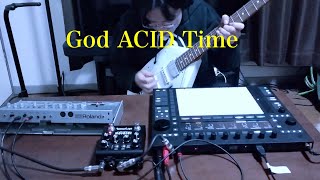 God ACID Time  TB03  Ableton PUSH 3 [upl. by Pavyer298]