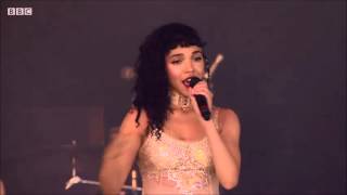 FKA twigs  Glass and Patron amp Two Weeks  Live at Glastonbury 2015 [upl. by Yeldoow]