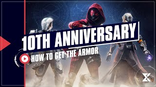 How to get 10th Anniversary armor in Destiny 2 Caydes Stash Pale Heart locations [upl. by Simsar]