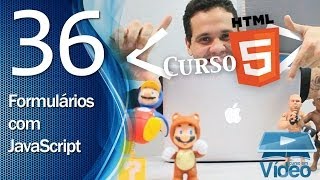 Curso de HTML5  36  Formulários com JavaScript  by Gustavo Guanabara [upl. by Leelaj]