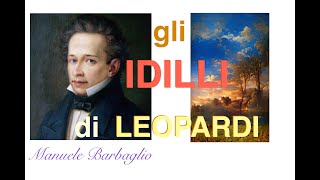 Gli IDILLI di Leopardi [upl. by Landers]