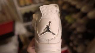 LJR SNEAKERS Jordan 4 Retro Pure Money UNBOXING HOTKICK [upl. by Alpheus]