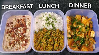 Meal Prep 3000 calories in 30mins   BULKING DIET  • PURE VEG 🇮🇳 [upl. by Carmon]