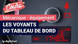 Les voyants du tableau de bord  Code de la route [upl. by Ailemak]