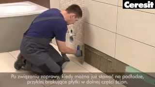 Ceresit Montaż płytek w łazience  film instruktażowy Tiling pl [upl. by Ayiak]