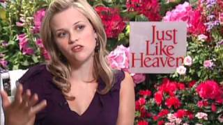 Reese Witherspoon Interview Just Like Heaven [upl. by Pritchett]