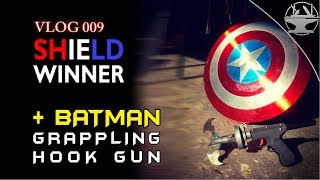 VLOG 009 Shield Winner  Grappling Hook Gun amp the Superhero Armory [upl. by Eerized451]