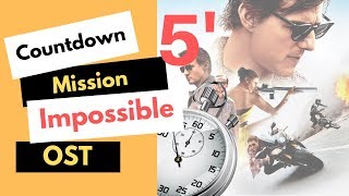 Countdown Timer 5 minutes  Mission Impossible OST [upl. by Gerhardine364]