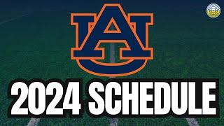 2024 Auburn Football Schedule Preview GAMEBYGAME ANALYSIS [upl. by Karissa880]