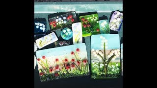 Fused Glass Miniature Flower Project [upl. by Retseh]