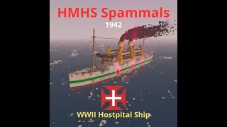 HMHS Spammals all sinkings timelapse [upl. by Daniell]