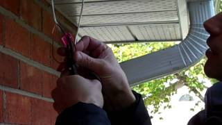 Wiring A LED Recessed Soffit Light [upl. by Andros46]