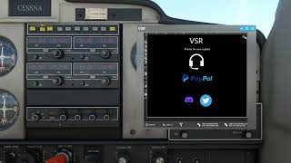 VSR  VATSIM Radio  Microsoft Flight Simulator 2020 Toolbar app  Beta release 000161 demo [upl. by Bigelow]